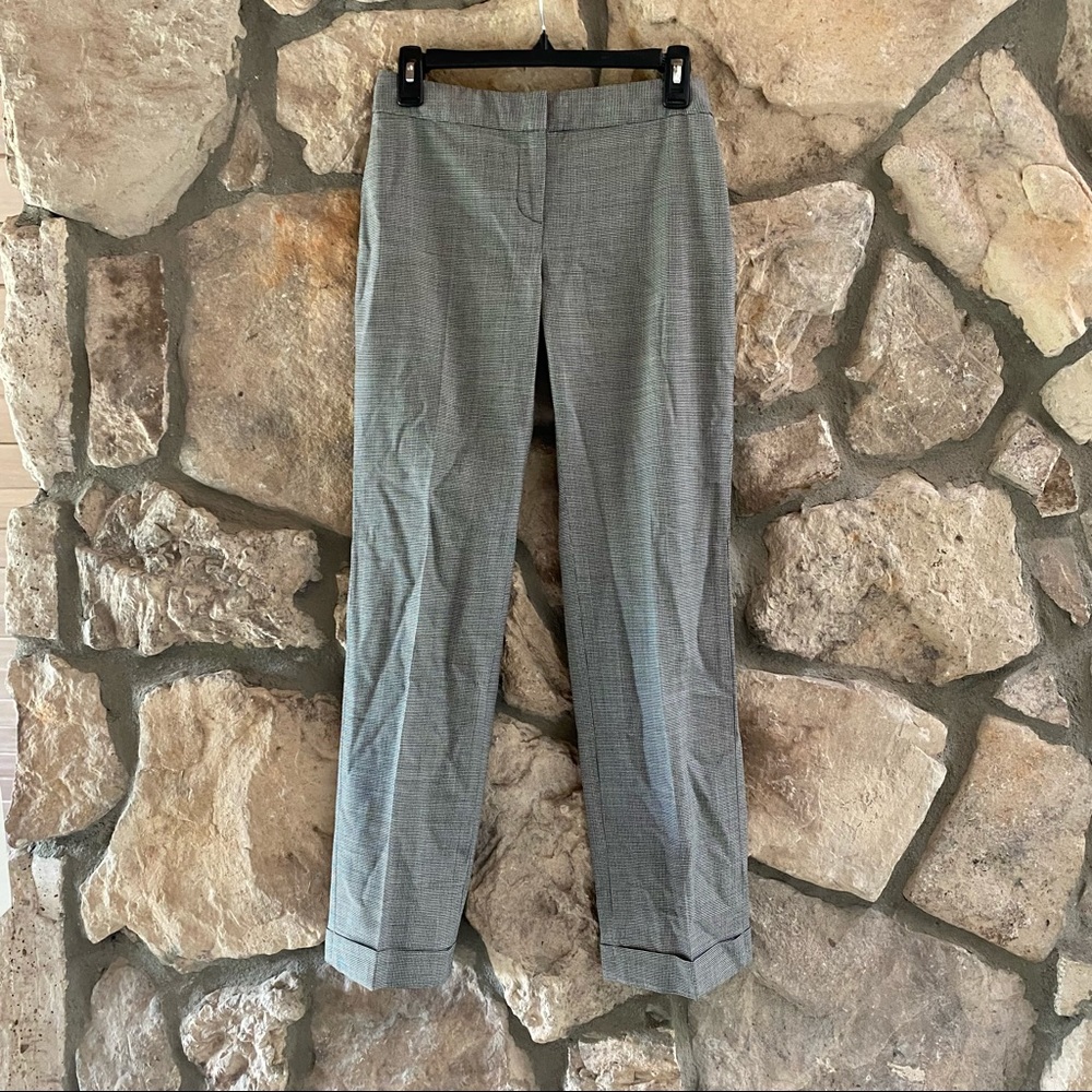 Tahari: Houndstooth Trousers